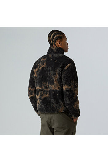 THE NORTH FACE Extreme Pile Printed Pullover Men's Black Fleece