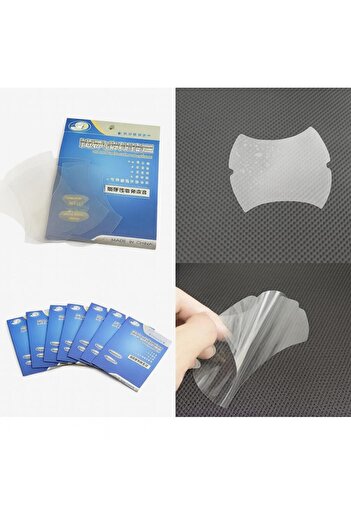 AutoFresh Car Door Handle Protection Film Transparent 4-Piece Set - Anti-Scratch Protective Sticker