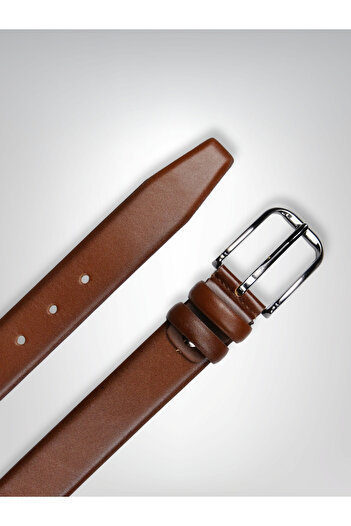 MFT Leather Design Genuine Leather Classic Belt - 3.5 cm Tan |   Tiguan 7565