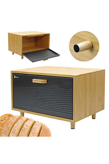 Other BAMBOO BREAD BOX FOR BREAD 4252