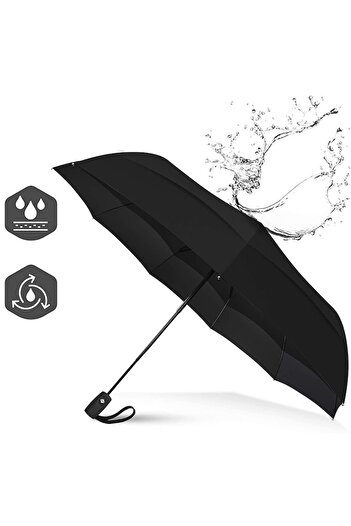 Vaxiuja Luxury Folding Umbrella, Vaxiuja, Automatic Open and Close, for Men and Women, Rain Protection, Quic