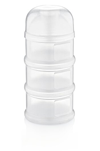 My Reality Fashion Layered Powder Food Container 545 White