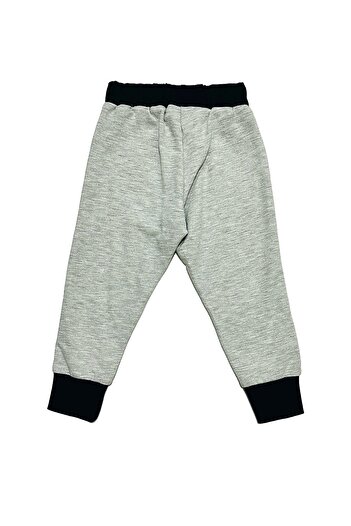 Fenerbahçe Original Licensed Gray Children's Tracksuit Bottom