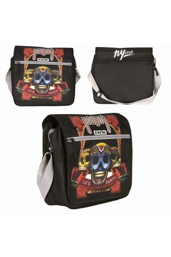 JML Shoulder Bag 30x30x12cm, Printed with 2 Zippers