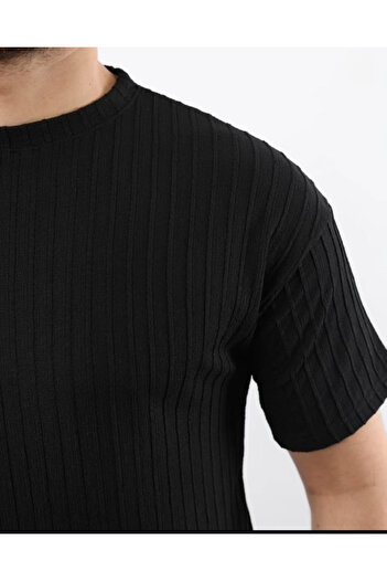 Wear Up Men's Short Sleeve Knit Fabric Crew Neck T-Shirt