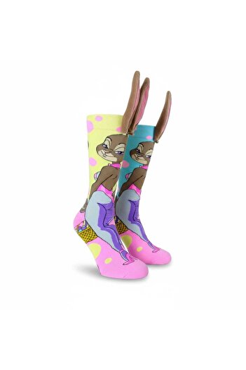 Aware Time 6-12 Years Old Girl's 3D Figure Socks