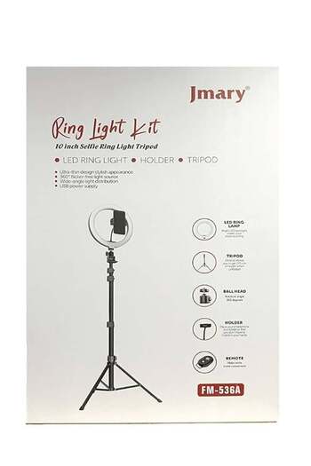 Jmary FM-536A 10″ inch Ring Light (KIT)