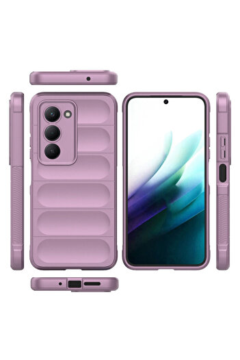 Techsuit Xiaomi Redmi 15 4G Phone Case Magic Shield, Purple