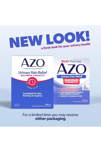 AZO Maximum Strength Urinary Pain Relief - 24 Tablets