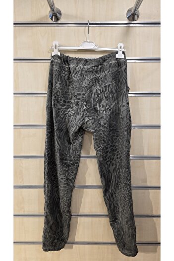 Park Moda Pantolon Nubuk Görünümlü Amazon Desen