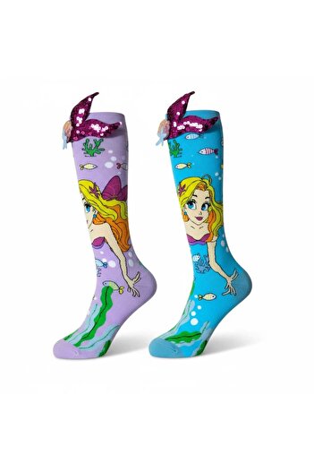 Aware Time 6-12 Years Old Girl's 3D Figure Socks