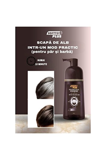Softto Plus Softto+ Plus Semi-Permanent Hair Dye Shampoo for Brown Hair