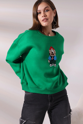 Buklemoda Dog Printed Sweatshirt