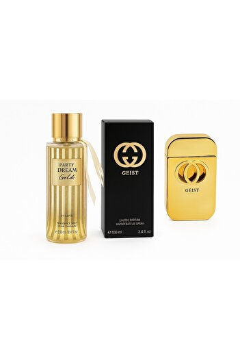 DEAG Gift Set Geist Eau de Parfum 100 ml + Gold Body Spray 250 ml