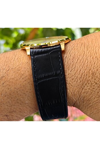 Raymond Klasik Gold Ultra İnce 44mm Erkek Kol Saati