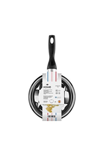 Carrefour Home Zen Non-stick Frying Pan, 20 cm, Black