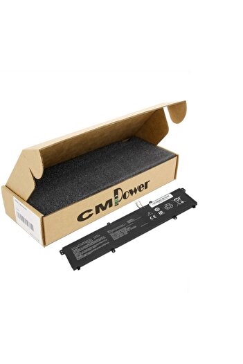 CM POWER Laptop battery compatible with Asus VivoBook M1502I, M1702Q, Flip TM420U B31N1911 C31N1911