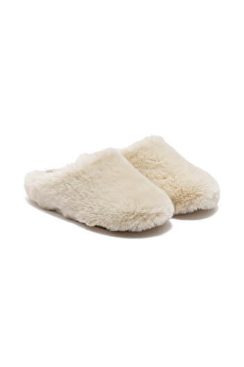 Twigy Stone Women's Plush House Slippers Beige 37/41