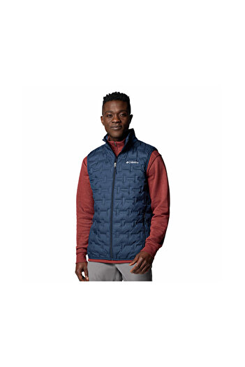 Columbia Delta Ridge ™   Ii down Vest Men's Outdoor Vest 2086261464 Navy Blue