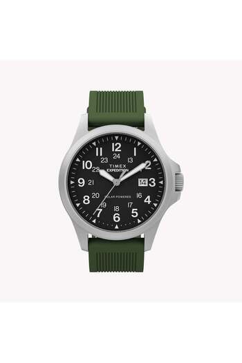 Timex Expedition® Field Post Solar 41mm Silicone Strap Watch