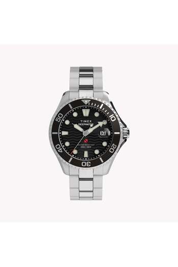 Timex Deepwater Meridian 200 44mm Stainless Steel Bracelet Watch
