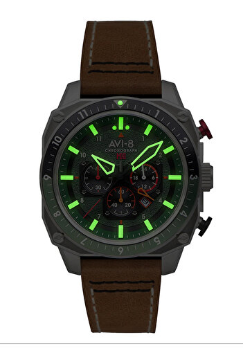AVI 8 Mens Watch Avi-8 AV-4100-01, Quartz, 43mm, 5ATM