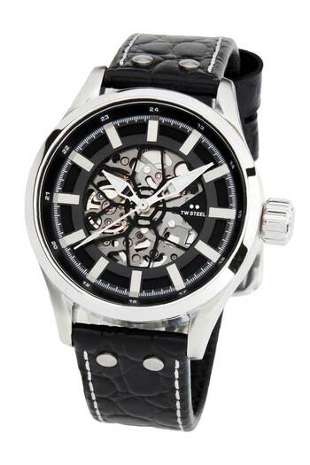 TW Steel Mens Watch VS130, Automatic, 45mm, 10ATM