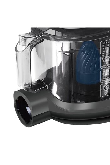 Rovitech Aspirator fara sac, 4, 5L, 3000W, tehnologie ciclonica, gri/ albastru
