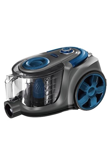 Rovitech Aspirator fara sac, 4, 5L, 3000W, tehnologie ciclonica, gri/ albastru