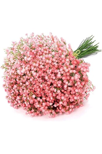 Generic 6 Pcs Artificial Baby Breath Gypsophila Flowers Bouquets Real Touch Flowers for Wedding Party DIY W