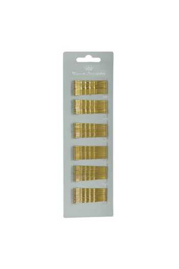 ANTBRO Set 72 bronze metal hair pins Antbro, 4.8cm