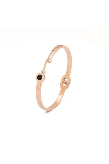 ElectraStore Precious Gold-Rose Gold Plated Bracelet