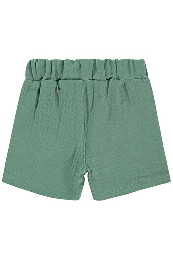 LC Waikiki Baby Boy Shorts 6-18 Months Water Green