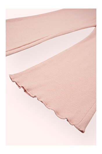 LC Waikiki Girl's Wide Leg Leggings Pink