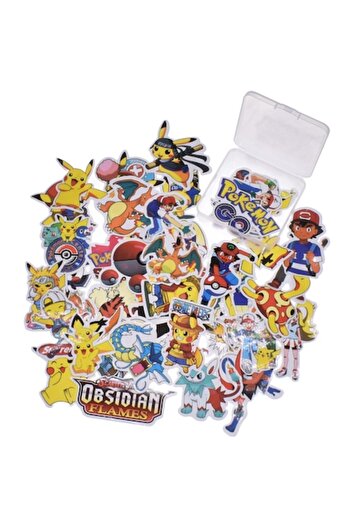 Stone Set 50 Decorative Pokemon Stickers