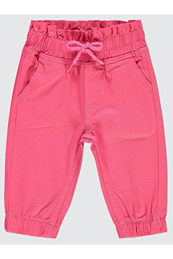 LC Waikiki Baby Girl Baby Pants 6-18 Months Fuchsia