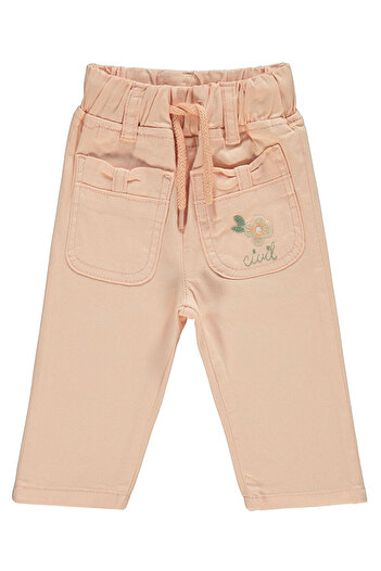 LC Waikiki Baby Girl Baby Pants 6-18 Months Salmon