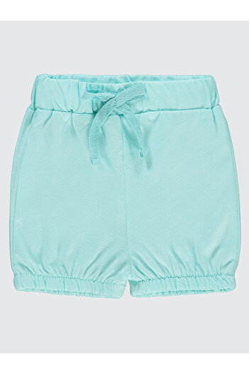 LC Waikiki Baby Girl Shorts 6-18 Months Mint