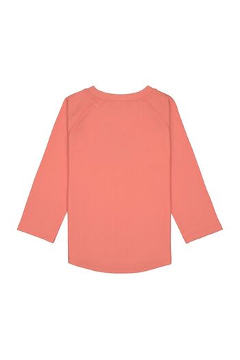 LC Waikiki Sunshine Uv Protection Long Sleeve Swimsuit T-Shirt Coral