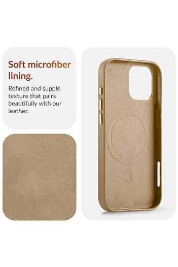 Wtech Apple iPhone 17 5G 2025 Luxury Leather Magnetic Wireless Charging MagSafe Shockproof Case Cover