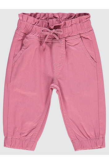 LC Waikiki Baby Girl Baby Pants 6-18 Months Dusty Rose