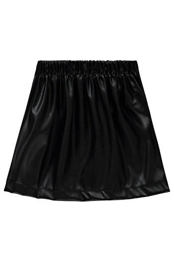 LC Waikiki Girls' Skirt 2-5 Years Old Black