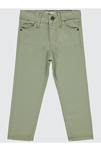 LC Waikiki Boys' Trousers 2-5 Years Old Green