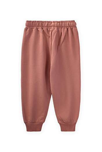LC Waikiki Pocketed Sweatpants 1-9 Years Old Dusty Rose