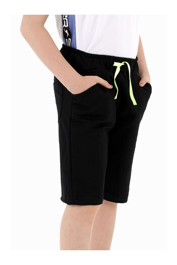 LC Waikiki Pece Boys' Long Shorts Black