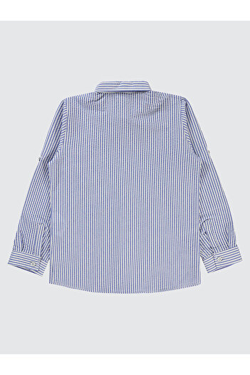 LC Waikiki Boys' Shirt 10-13 Years Old Blue