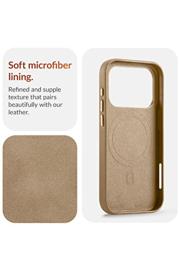 Wtech Apple iPhone 17 Pro Max 5G 2025 Luxury Leather Wireless Charging MagSafe Shockproof Case Cover