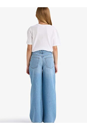 LC Waikiki Girl's Straight Wide Jeans