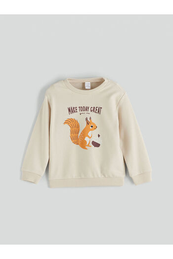LC Waikiki Printed Boys' Sweatshirt and Sweatpants