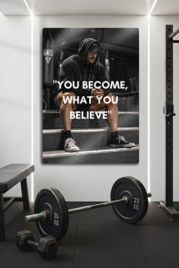 DekorHane Metal Print - Cbum, Chris Bumstead, Fitness Motivation, Gym Decor, Bodybuilding Chart